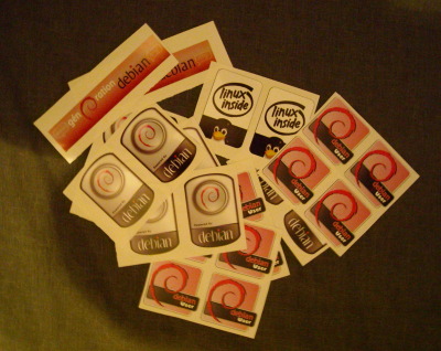 debian stickers